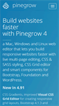 Mobile Screenshot of pinegrow.com